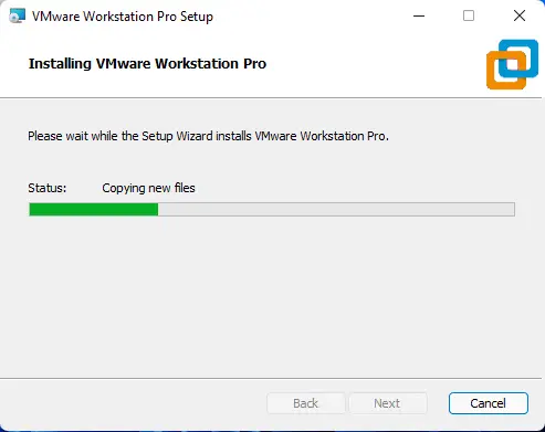 Installing VMware Workstation