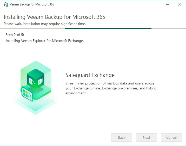 Installing Veeam explorer for Microsoft Exchange