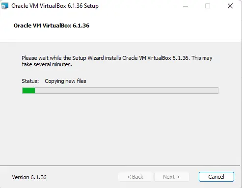 Installing VirtualBox