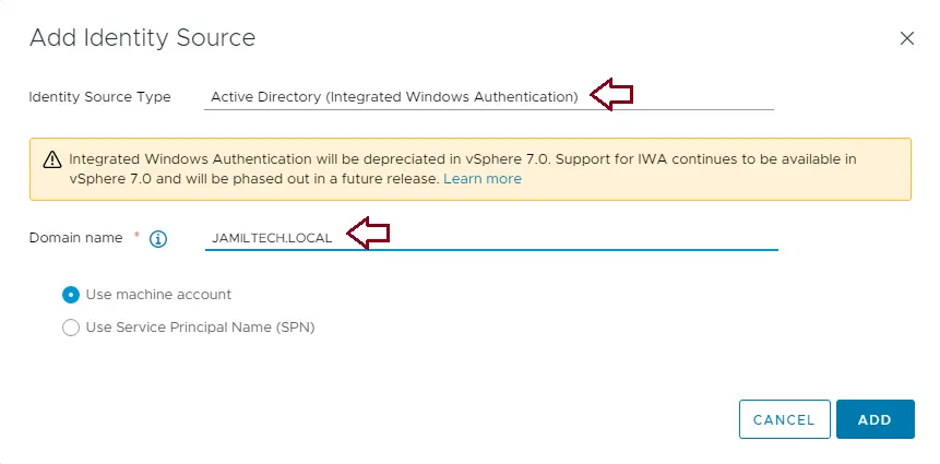 Integrated Active Directory Authentication