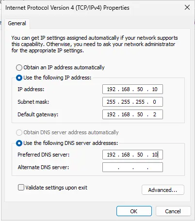 Internet protocols properties