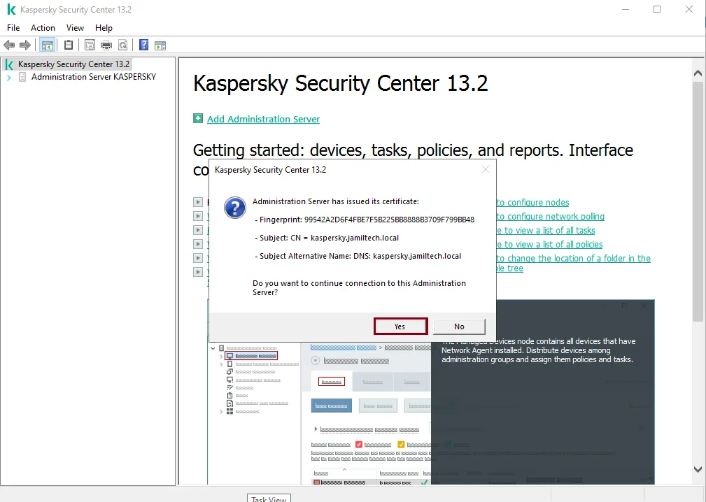 Kaspersky Security Center 13.2
