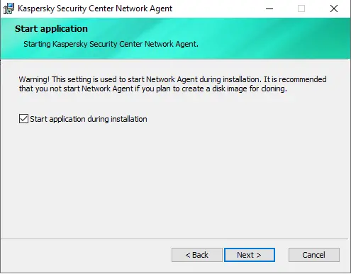 Kaspersky Start application