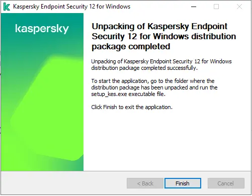 Kaspersky endpoint security unpacked