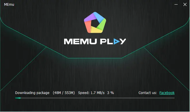 MEmu Play downloading package