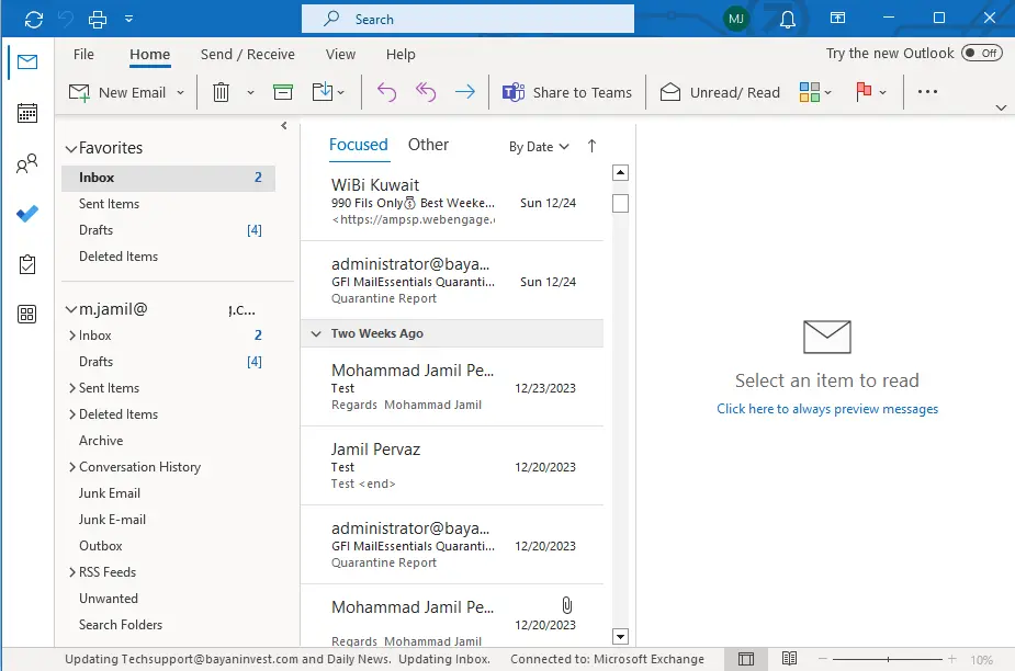 Microsoft Outlook 365