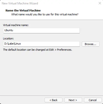 Name the virtual machine