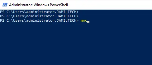 PowerShell mmc