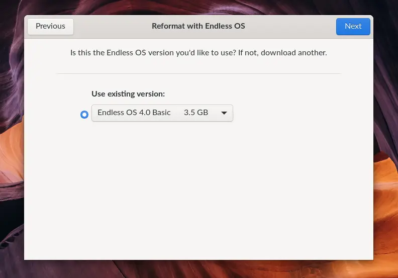 Reformate with Endless OS