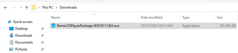 RemixOSPlayerPackage.exe