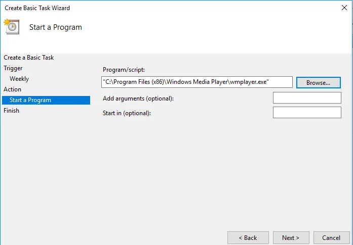 Run programs automatically in Windows