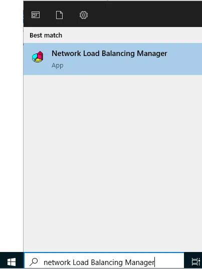 Search network load balancing manager