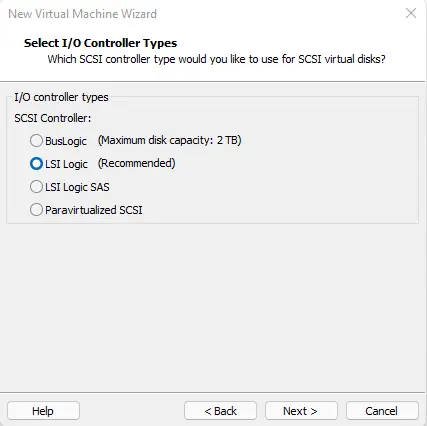 Select controller types