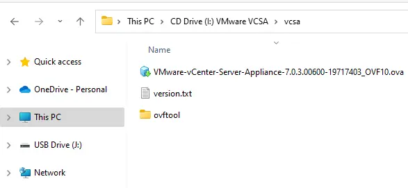 Deploy vCenter 7.0 in VMware Workstation