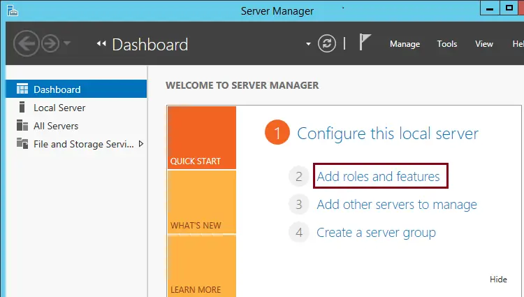 Server Manager