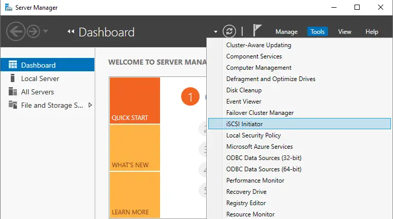 Server manager 2022