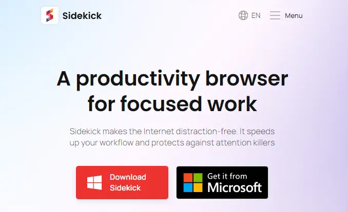 Sidekick best new web browse