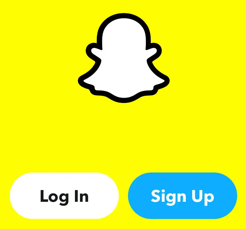 Sign up Snapchat app