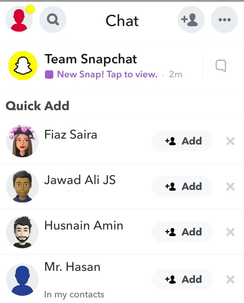 Snapchat app