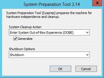 System preparation tool