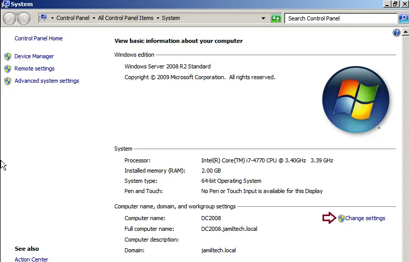 System properties