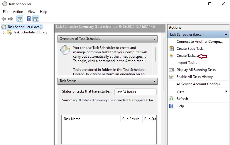 Task scheduler