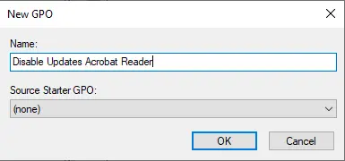 Turn off Acrobat Reader Updates via GPO