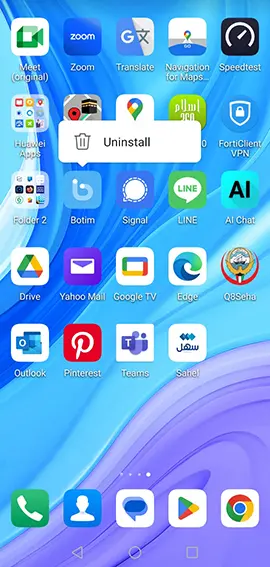 Uninstall Apps