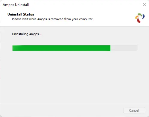 Uninstalling Ampps