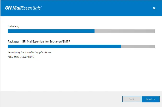 Upgrading GFI MailEssentials