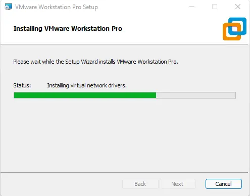 Upgrading VMware workstation pro