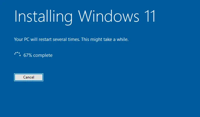 Upgrading to Windows 11