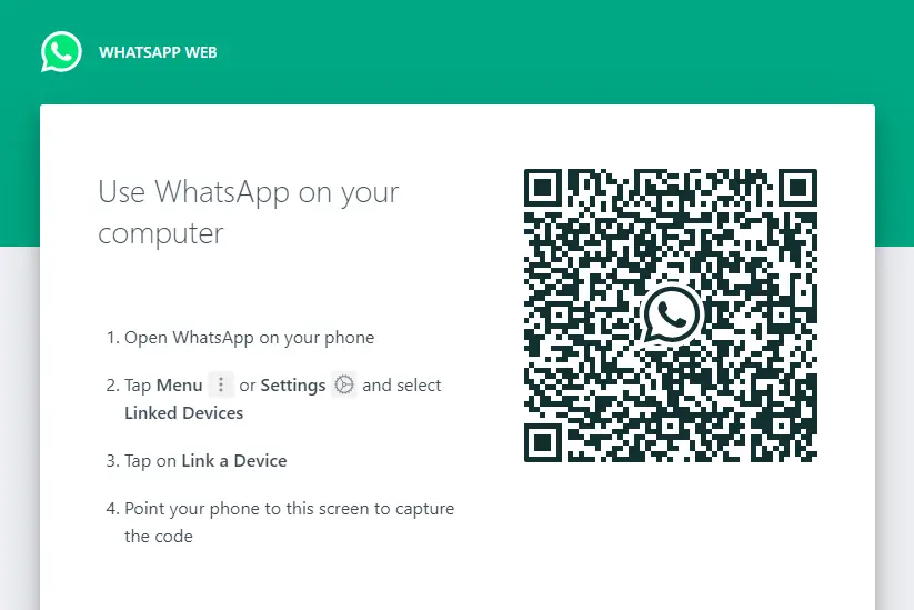 Use WhatsApp on your computer