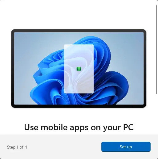 Use mobile apps on your PC