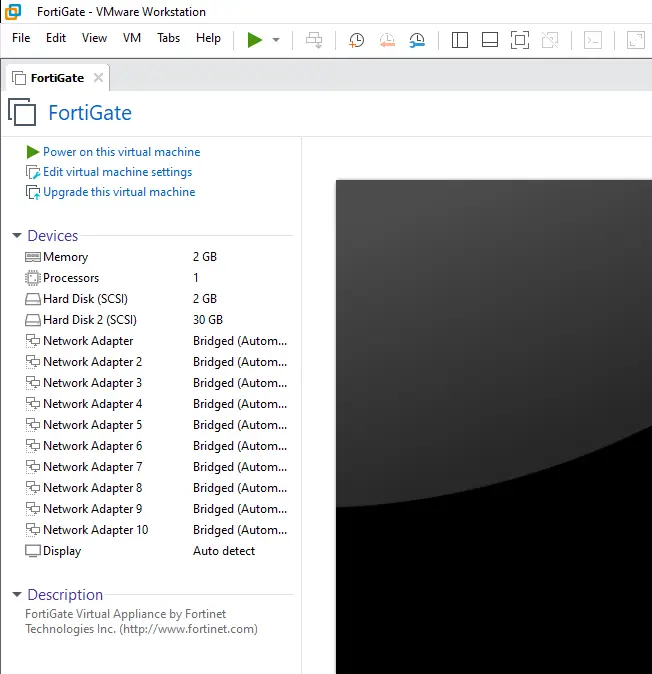 VMware workstation deploy VM