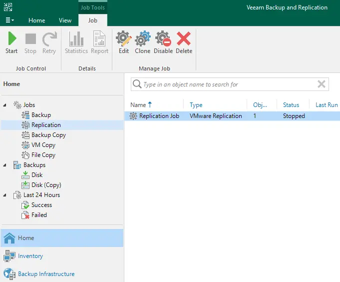 Veeam backup and replication