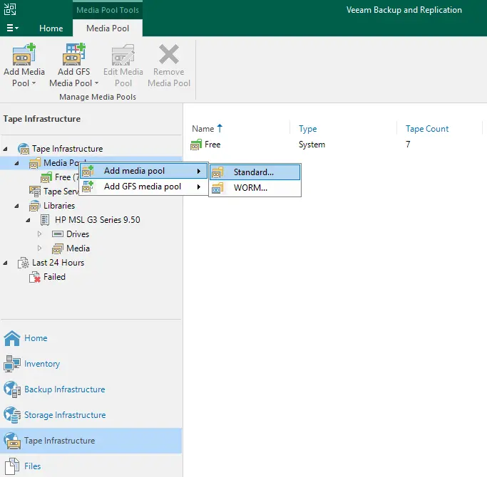 Veeam backup and replication