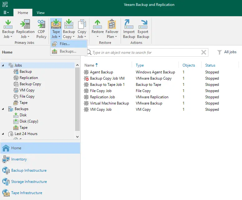 Veeam backup and replication