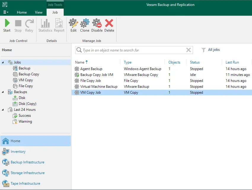 Veeam backup and replication