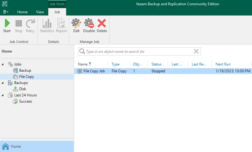 Veeam backup and replication