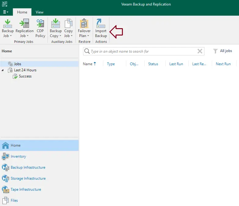 Veeam backup and replication