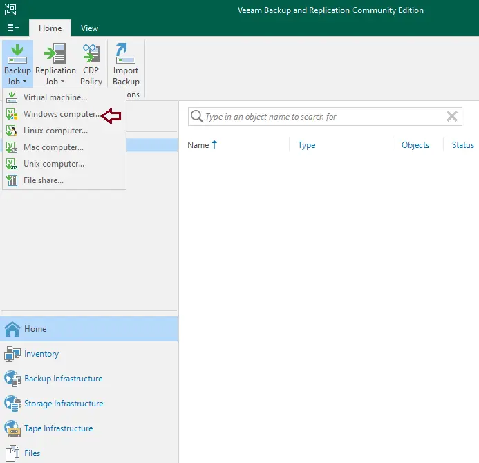 Veeam backup and replication