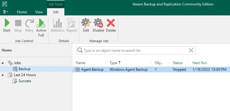 Veeam backup and replication