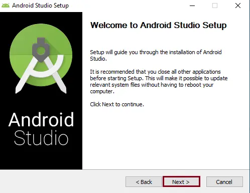 Welcome to Android Studio Setup