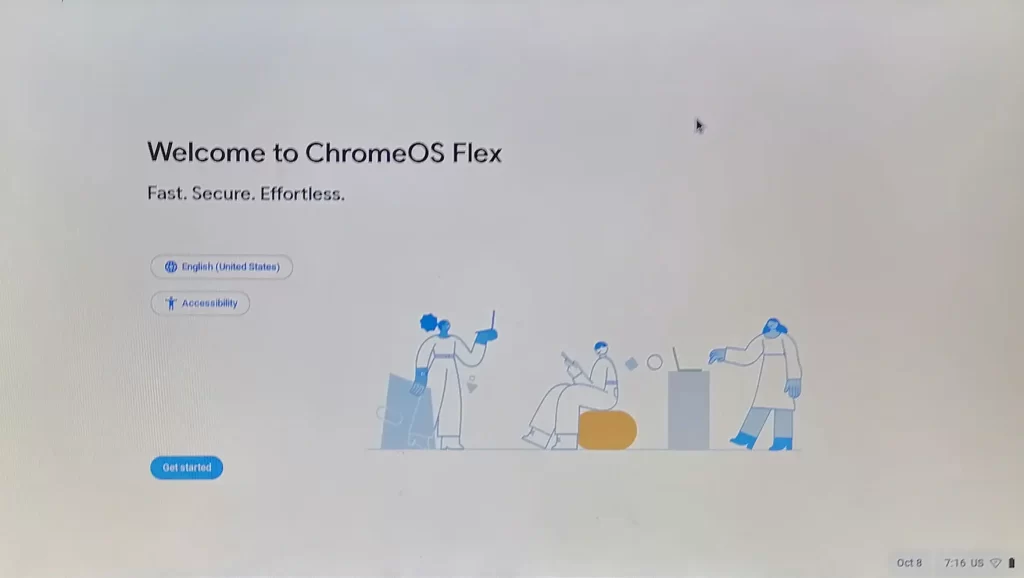 Welcome to Chrome OS Flex