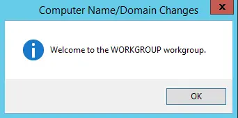 Welcome to the workgroup