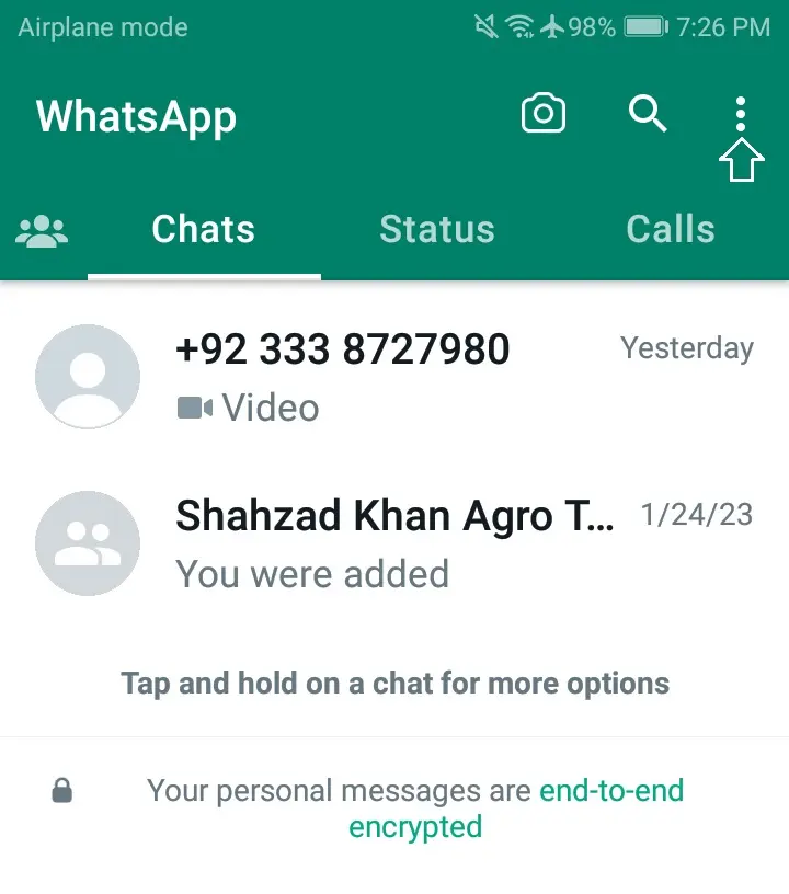 WhatsApp web login