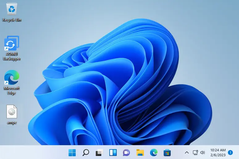 Windows 11 desktop