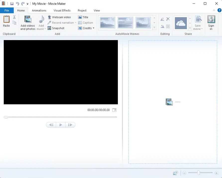 Windows movie maker