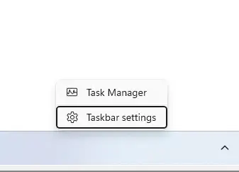 Windows taskbar